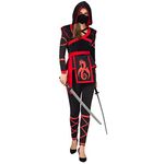 Spooktacular Creations Halloween Ninja Costume for Women with Ninja Mask (X-Large)