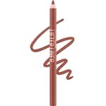 Maybelline Lifter Lip Liner, Long-Lasting, Smooth Glide Application, Hyaluronic Acid, Cinnamon Brown Nude, Player, 1.2 g