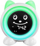 I·CODE OK to Wake Kids Alarm Clock,Toddler Sleep Training Clock with Night Light & Nap Timer,Gift for 2-10 Years Old Children Boys Girls