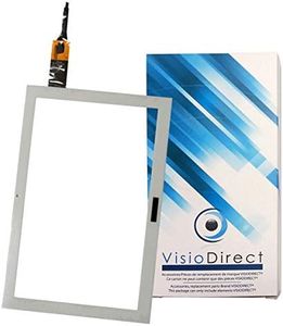 Vitre ecran Tactile pour Acer ICONIA One 10 B3-A40FHD-K4BX Blanc Tablette - Visiodirect -