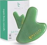Jade Gua Sha Facial Tool - Face Massager for Skin Tightening and Facial Massage Sculpting Tool for Jaw, Perfect as Skin Care Gifts for Women, Mom, & Teens