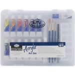 Royal & Langnickel RSET-ART3103 Essentials Clear View Acrylic Painting Set, Small