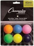 Champion Sports Recreational 1 Star Table Tennis Balls