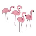 Yosoo Flamingo Statue 4 Pcs Mini Pi