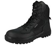 GROUNDWORK Steel Toe Cap Combat Tactical Safety Ankle Boots Security Military Police Boot (Onyx, 8 UK, numeric_8)