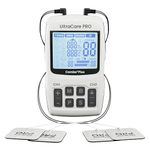 UltraCare PRO Combo3 Plus - Portable IFT Physiotherapy Machine with Advanced TENS & (EMS) Electric Muscle Stimulator Physiotherapy machine for Home & Clinic Use | Travel Friendly & 1 year Warranty