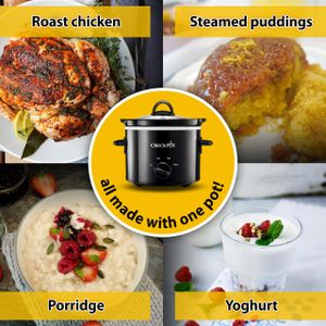 Crock-Pot 1.8L Slow Cooker – Black