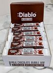 Diablo Milk Chocolate Bubble Bar |No Added Sugar, Gluten Free| Sweetened with Stevia | Diabetic Chocolate Hamper Basket Available - Perfect for Gifting | 30g (24)