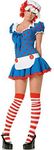 Leg Avenue Women's 3 Piece Rag Doll