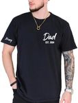 Personalized Dad Shirt with Kids Na