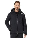 Spyder Men's Leader Insulated Ski Jacket, Black, Medium