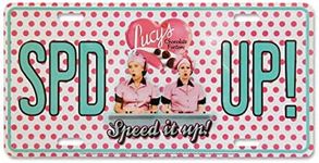 Midsouth Products I Love Lucy License Plate - Chocolate Factory