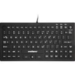 Waterproof Pro-grade Mid-size Keyboard w/ Pointing Device (USB) (Black)