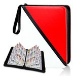 Trading Card Binder 9 Pocket, 900 Pockets Card Holder with 50 Removable Sleeves for Game Cards,Cards Holder 9-Pocket, Premium Card Book, Game Cards & Sports Cards