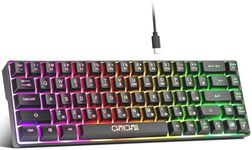 CHONCHOW Mini RGB 60% Gaming Keyboa