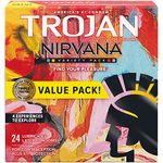 Trojan Nirvana Collection Variety Pack Condoms, 24 Count