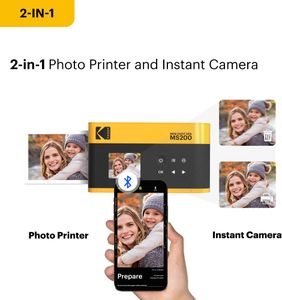 KODAK Mini Shot 2 ERA Instant Camera – Portable Photo Printer