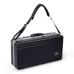 Crossrock ABS Hard-Shell Case for Trumpet with Single Shoulder Strap-Black(CRA862TRBK)