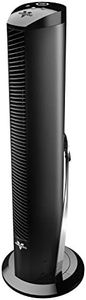 Vornado OSCR32 32" Oscillating Air Circulator Tower Fan with Remote Control, Timer, Standalone, Black