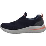Skechers Men's Delson 3.0 Sneaker, Navy Knit Synthetic, 8 UK