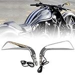 TDZ 8mm Motorcycle Rearview Mirrors