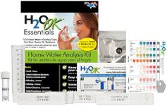 H2O OK Essentials Water Test Kit, Includes 10 Tests, Self Test for Lead, Copper, Chroline, Nitrates, Nitrites, Iron,& More; Offers Longest Shelf Life and Most Accurate Self Testing