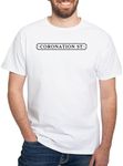 CafePress Coronation Street Logo T Shirt Men's Traditional Fit White Casual Tshirt