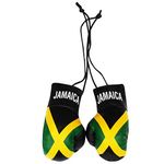 Jamaican Flag Mini Boxing Gloves