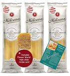 La Molisana Spaghetti Quadrato No.1 Italian Square Dried Pasta 1.5kg (3 x 500g Packs)