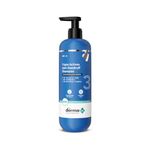 The Derma Co Triple Actives Anti-Dandruff Shampoo | Up To 100%* Dandruff Reduction | 2% Salicylic Acid + 1% Climbazole + 1% Piroctone Olamine & Menthol | ZPTO-Free | pH 5.5, Non-Drying & Sulphate-Free formula | Suitable for Men & Women | 400 ml