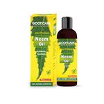 Goodcare Cold Pressed Neem Oil | Hair Oil for Dandruff Relief, Scalp Infection| Pimple, Acne Scar for Clear Skin - 100 ml