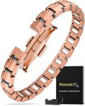 MagnetRX® Magnetic Copper Bracelets for Women — EllipseMAX 5X Strength 5,000 Gauss Magnets — Designed in USA & Patent Pending — Premium Womens Copper Bracelet with Adjustable Length