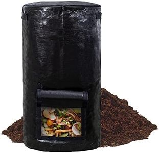 MyLifeUNIT Compost Bins Outdoor, Reusable Yard Waste Bags, 34 Gallon (1 Pack)