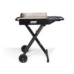 Coleman Roadtrip Griddle, 14,000 BTU Stand Up Portable Grill with Wheels, Black