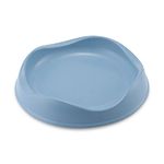 Beco Cat Bowl - Eco Friendly and Dishwasher Safe, Bamboo Food and Water Bowl - Blue