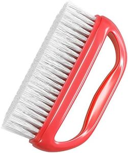 Konex Perfect-Grip Large Hand and Nail Brush 4" X 2-1/4" X 1-1/2" (Red)