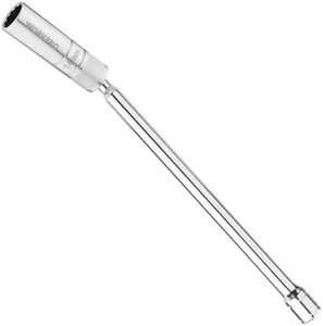 WORKPRO 14mm Magnetic Swivel Spark Plug Socket, Only for 14mm Spark Plugs, 12"Total Length, 3/8" Drive, 360° Thin Wall 12 Point Socket