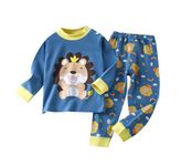 Bold N Elegant Summer Cotton Fruit Print Kids Tshirt Shorts Half Pant for Baby Boy Girl (0-6 Months, Blue)