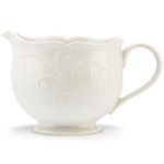 Lenox French Perle Sauce Pitcher, White -