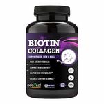 Adorreal Biotin Collagen for Healthy Skin and Nails, Joint Health -60 Capsules