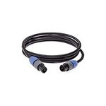 Klotz SC3-01BK Speaker Cable with Neutrik speakON Connectors, Female, 3ft, 3 ft