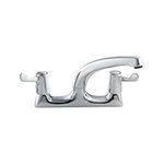 Deva DLT105 Lever Action Deck Mounted Sink Mixer Tap with Chrome Finish