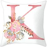 Eanpet Throw Pillow Covers Alphabet