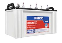 Luminous Red Charge RC 16000 135Ah Short Tubular Battery with 36 months warranty for Home, Office & Shops