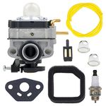 Aylux RY253SS Carburetor with Air Filter for Ryobi RY251PH RY252CS RY254BC 2 Cycle 25cc Brush Cutter Trimmer Replace 753-06258A