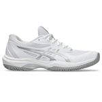 Asics Women's Game FF Tennis Shoes, 10, White/Pure Silver