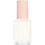 essie plant-based vegan nail polish, creamy finish, 8-free, blessed, never stressed, white, 13.5ml