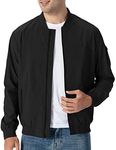 TBMPOY Men's Lightweight Bomber Jac