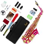 SLADE Saxophone Eb Alto Saxophone for Beginner Students, Saxaphone Adult, Saxophone Alto, Beginner Saxophone, Alto Saxaphone, Saxofon Alto, Saxophone, Magenta