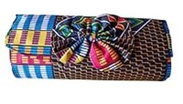 African clutch purse/kente purse/An